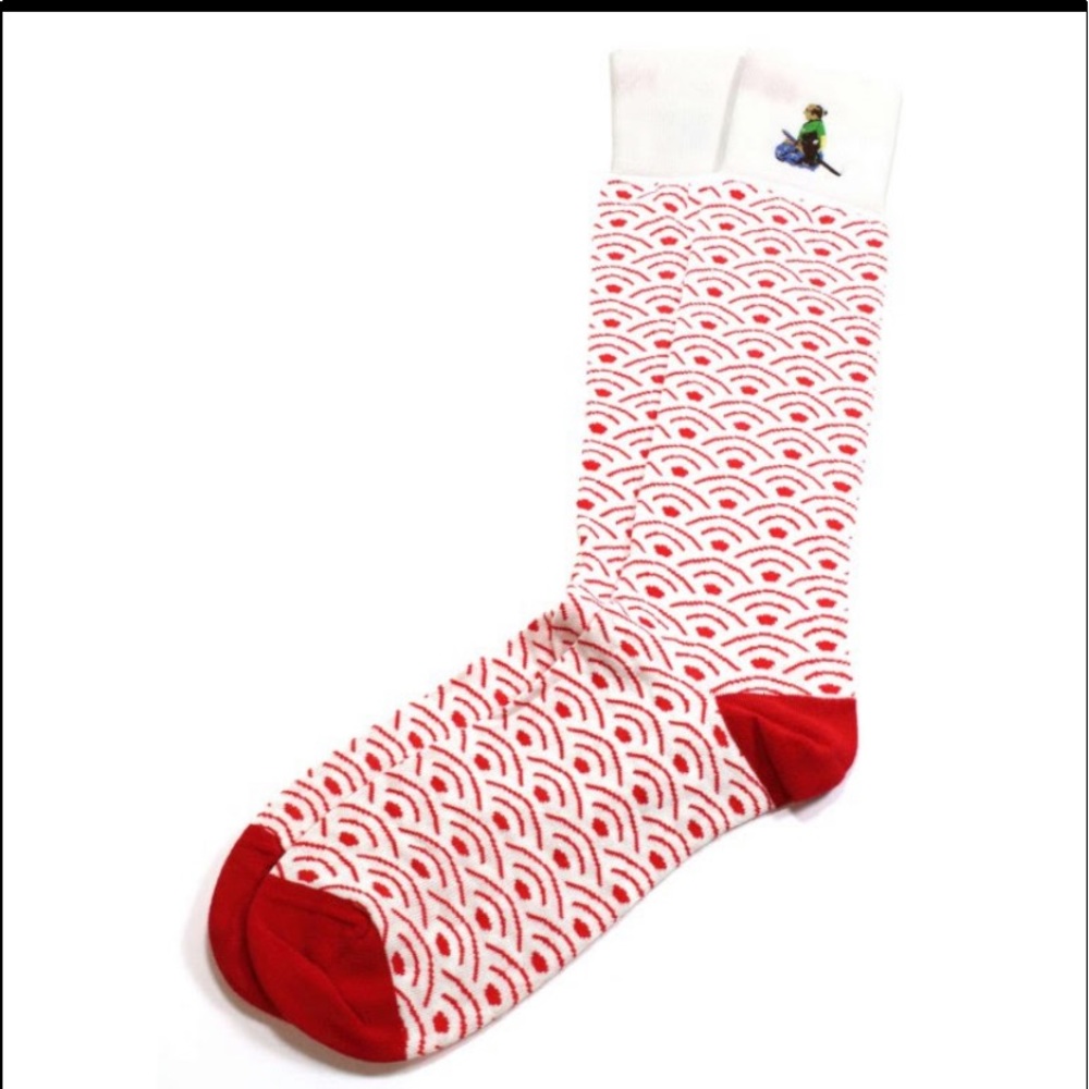 NWT SOXFORDS Men’s Socks Seigaiha